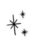handdrawn stars