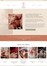 Kim Leto's Custom SHowit Website Design by Heather Jones Creative