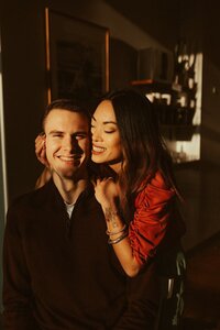 cincinnati-coffee-shop-engagement-photo