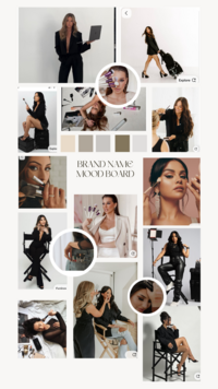 Newport Photographer Serving CT, RI, and beyond | The Corteses | Branding mood board