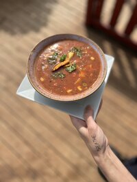 Soup of the Day | Healthy Cafe Food | Weekly Feature | Homemade Cinnamon Buns | Cinnamon Soul Cafe
