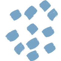 Blue rectangle patterns