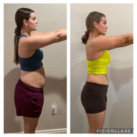 After picture of women after committing to Fit by Coach Kel workouts
