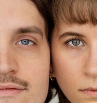couples eyes photo beautiful and cinematic couples photos shot at the central library in indianapolis