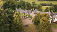 Ariel view of Mitton Hall