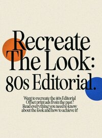 90s editorial typography