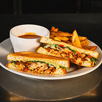 Chicken Sandwich from Max Dales Steak and Chop House Mount Vernon Restaurant