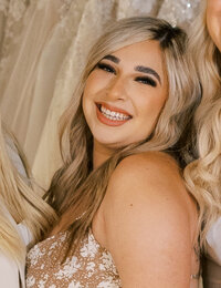 Bridal Stylist, Crysabel smiling
