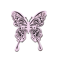 Butterfly in Star of Paris Template Symbolizing Transformation and Eco-Friendly Fashion