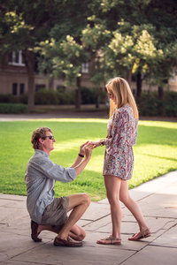 Pineapple Fountain Charleston Downtown Proposal Engagement