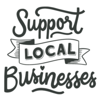 Support Local Businesses Dark Logo