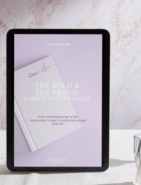 Get your copy of 'The Bold and the Brand' and uncover the secrets to creating a standout brand with The Purple Flamingo.