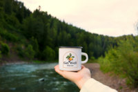 Coffee mug with logo