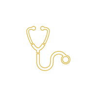 Stethoscope graphic for well child care at MKP