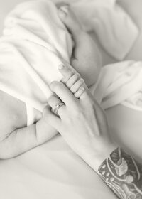 Iowa City newborn photographer