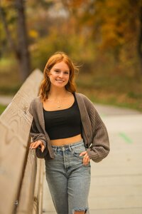 daughter looking up at mom in brunswick ohio