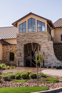 The entryway at Canyonwood Ridge, one of Austin’s best wedding venues.