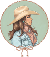 Cowgirl-Artwork
