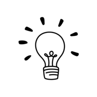 Lightbulb icon lit up