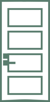 illustration of door icon