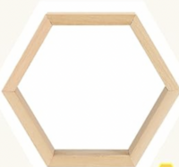 Wooden Hexagon