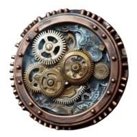 A cog filled with smaller cogs and dials