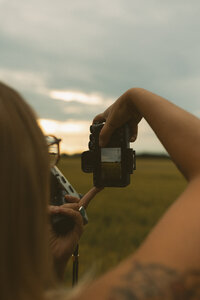 Photographer Jordan close up.