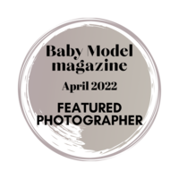 baby model magazine featured photographer badge