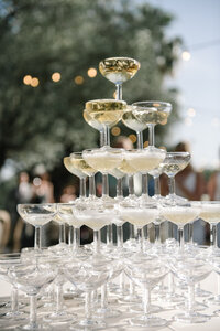champagne tower mallorca