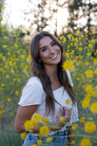 Candid graduation moment senior portrait photographer