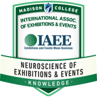 Visual representation of the Neuroscience of Exhibitions and Events course taken from Madison College/International Assoc of Exhibitions and Events