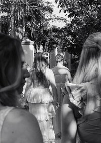 Bridal party photo by east coast wedding photographer