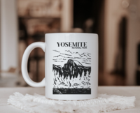 Yosemite National Park Mug - Mockup 4 Thumbnail
