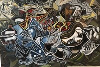 Women on the River Bank.. homage to Picasso 
