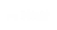 The Bump logo in white