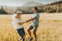 bride & groom at yosemite