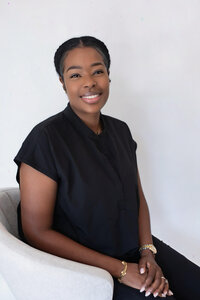 Photo of Katrisha Lazarre-Lilavois, PA, Physician Assistant at Refined Medical NY in East Setauket Long Island, providing comprehensive patient care.