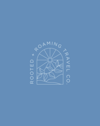 Minimal logo design for travel business