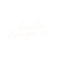 Doula Design Co logo cream