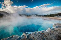 Travel Photography - Sapphire Pool Yellowstone
