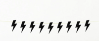 Lightening Bolt Garland