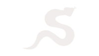 rust colored snake graphic simple icon