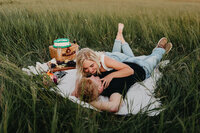 Picnic Engagement Photoshoot