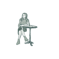 french parisian illustration