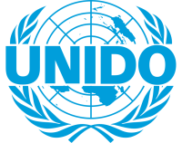 Logo of UNIDO. One of the international references of Envidatec.