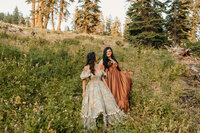 Bride Amongst the Trees | Photography by Jocelyn