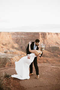 Eloping in Arches National Park