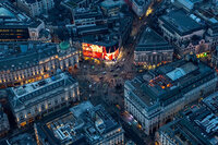 aerial image of cityscape