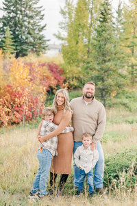 Fall Family Photos in Red Deer AB