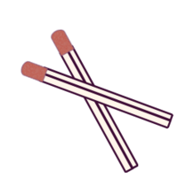 The fire starter matches